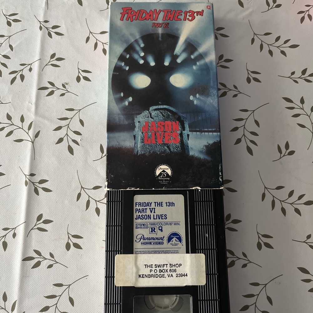 Friday the 13th - Part 6: Jason Lives (VHS, 1994)